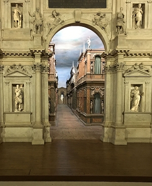 Foto: Amdrea Palladio u. Vincenzo Scamozzi, Teatro Olympico, 1580-85, Vicenza 2019